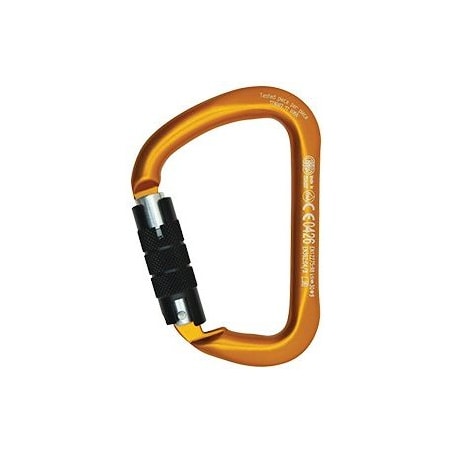 Sunbelt CARABINER-RESCUE, TWIST, ALUMINUM 3.25" x4.6" x1" A-B1AB912
